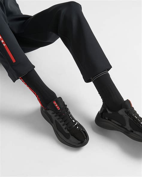 prada 4e|Buy Prada America's Cup Sneaker 'Black' .